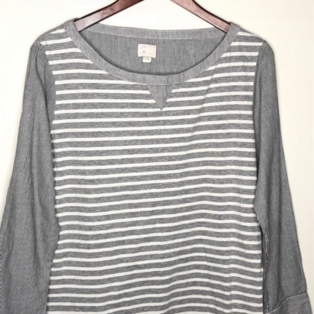 ANTHROPOLOGIE Postmark Conductor Stripe Top - Picture 5 of 11